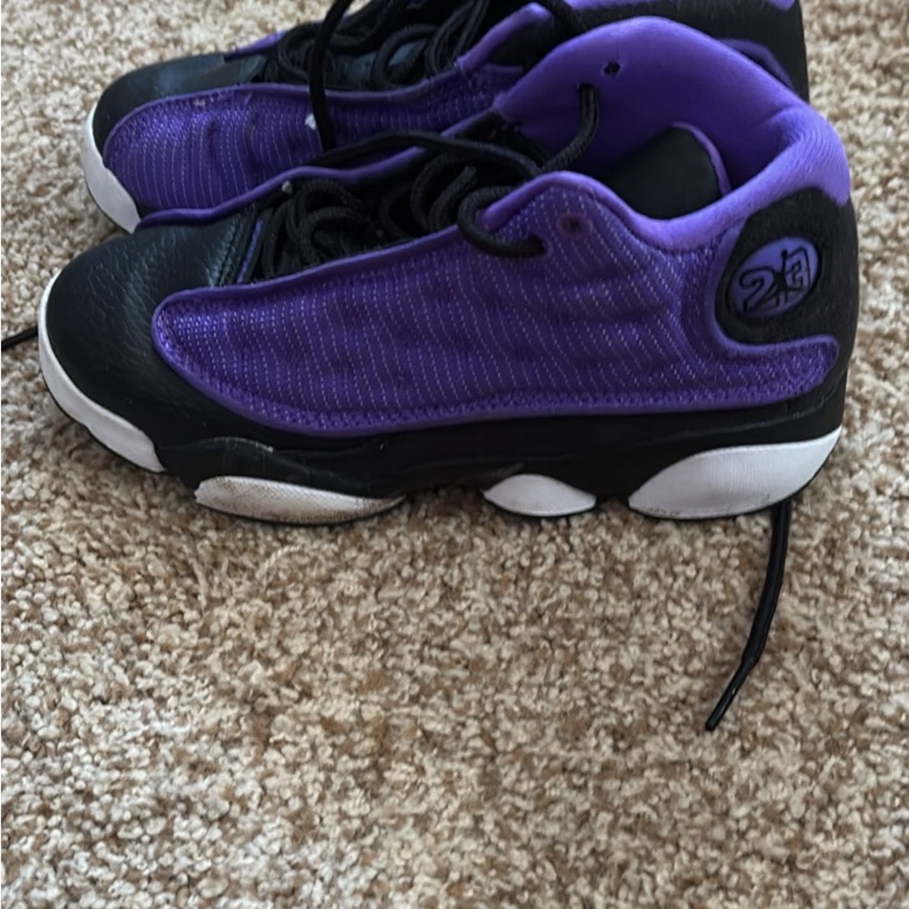 Nike Purple and Black Athletic Shoes